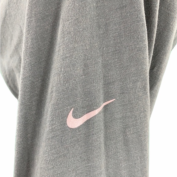 Nike Running Dri-Fit Green & Gray Hooded Tee - Picture 12 of 16